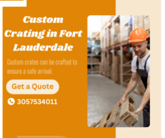 Custom Crating in Fort Lauderdale - 1