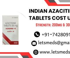 Azacitidine 300mg Tablets Lowest Cost Philippines, Thailand, USA - 1