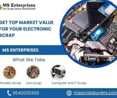 Get Top Market Value for Your Electronic Scrap | MS Enterprises