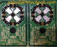 Rigid flex PCB board fabrication