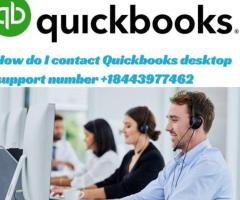 How do I contact Quickbooks desktop support number +18443977462
