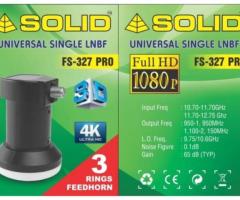 Solid FS-327PRO Universal Single LNBF