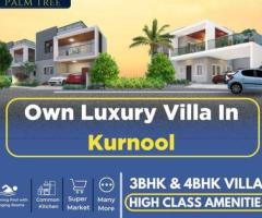 Luxury villas with Gym and Swimming Pool in Kurnool || SS Sahasra Palm Tree