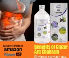 Arq Chahram eliminates stomach gas, digests nutrients, and stimulates appetite