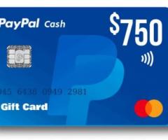Grab a $750 Paypal Gift Card Now!