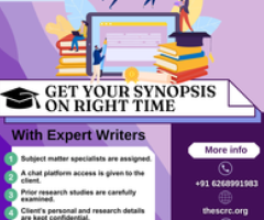 Synopsis Writing Services In India - 1