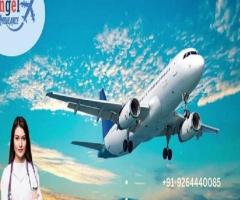 Hire Modern Angel Air Ambulance Service in Gaya with ICU Setup