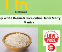 Buy Organic White Basmati Rice Online