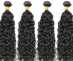 Natural Beauty: Double Weft Remy Human Hair Extensions Range - 1