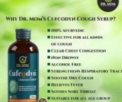 Ayurvedic Cough Syrup by Dr.Mom: Natural Relief for Dry Cough