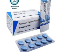 Buy Maxgun 100mg Tablets Online | Sildenafil 100mg - 1