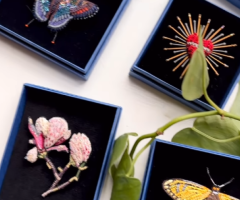 Timeless Elegance: Hand-Made Brooch Collection at The Margaret Cleveland - 1
