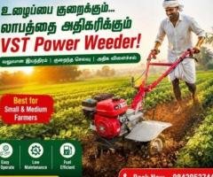 Best VST Power Weeder Dealer in Madurai for Small & Medium Farmers