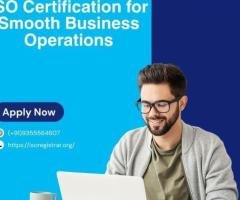 ISO Certification for Smooth Business Operations