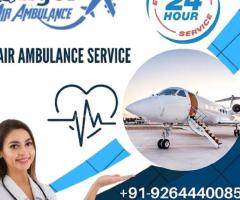Get Affordable Charter Air Ambulance Service in Patna – Angel with Medical Team
