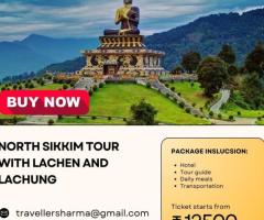 North Sikkim Tour Package from Kolkata (with Lachen and Lachung)