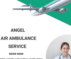 Hire Splendid Angel Air Ambulance Service in Dimapur with Modern ICU Setup