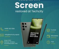 Quality & Professional Samsung Galaxy S23 Ultra Screen Repair - TechCity