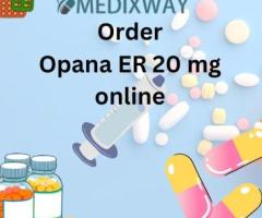 Order Opana ER 20 mg Online and get free delivery