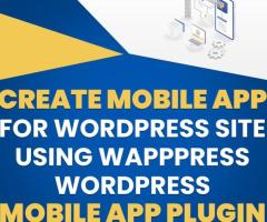 Wordpress Mobile App Builder-WappPress