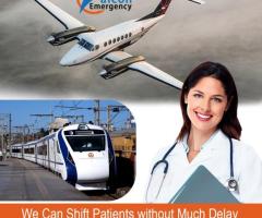 Get Top-Class Falcon Emergency Train Ambulance Service in Raipur for the Latest ICU Setup - 1