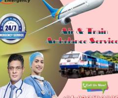 Use Falcon Emergency Train Ambulance  Service in Bhopal for the Updated CCU Facilities - 1