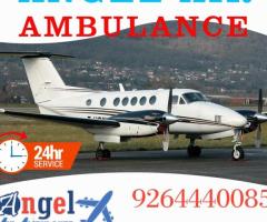 Get Angel Air Ambulance Patient Transfer Services in Delhi with ICU setup