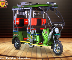Battery Operated Auto Rickshaw Manufacturer