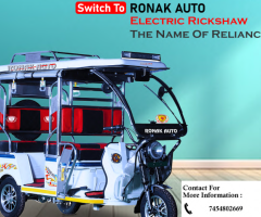 Top Battery Rickshaw Manufacturer