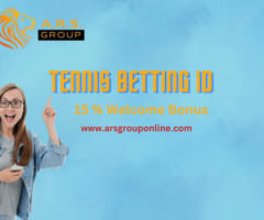 Get Your Tennis Betting ID To Earn Money With 15% Welcome Bonus