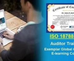 ISO 18788 Auditor Training Online - 1