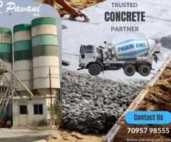 Ready mix concrete supplier | Pavani RMC