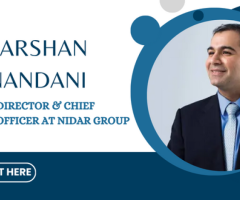 Mr. Darshan Hiranandani - Managing Director & Chief Executive Officer at Nidar Group