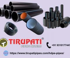 Best Quality HDPE pipe Manufacturer in India