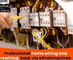 egrahmantreehome services jaipur, electrician and plumber jaipur