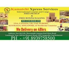 INTERNATIONAL COURIER SERVICES IN CHENNAI