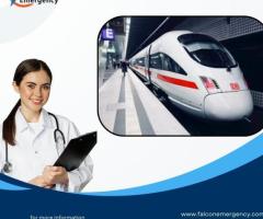 Take Falcon Emergency Train Ambulance Service in Ranchi for Life-saving Patient Transfer - 1