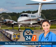 Use Falcon Emergency Train Ambulance Service in Kolkata with World-class Medical Care