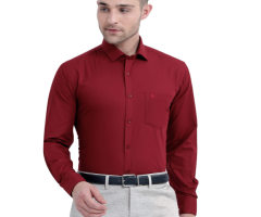 Men's Brown Colour Shirt | MCR Shopping