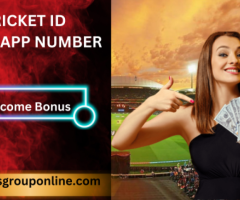 Cricket ID Whatsapp Number with  15% Welcome Bonus