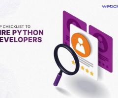 Top Checklist to Hire Python Developers