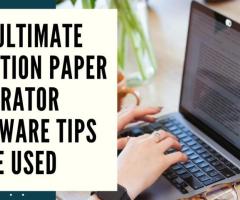 Revolutionize Your Exam Process with Automatic Question Paper Generator Software