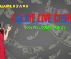 Experience the Thrill of Online Live casino with Gamerswar