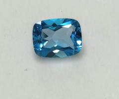 Blue Topaz Stone 7.46 ct-8.28 Ratti