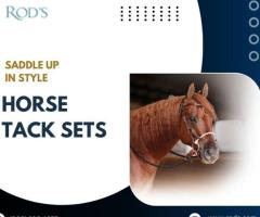 Saddle Up in Style: Horse Tack Sets at Rod's