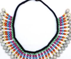 Buy Beautiful Vintage Handmade Clamshell Necklace in Agra - Aakarshans