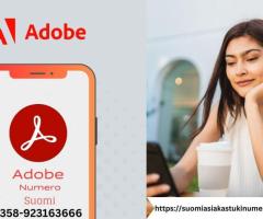 Adobe asiakastukinumero Suomi: +358-923163666