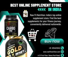 Check The Best Protein Supplements at the Best Online Supplement Store in India