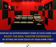 Home theatre installation in Kerala | Cinepanda Entertainments